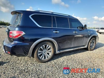 Trzecie zdjęcie samochodu z tyłu: 2020 NISSAN ARMADA SL VIN:JN8AY2ND8L9105586 - miniatura