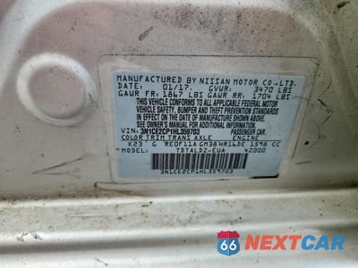 Zdjęcie 13 z 13 samochodu: 2017 NISSAN VERSA NOTE SV VIN:3N1CE2CP1HL359703 - miniatura
