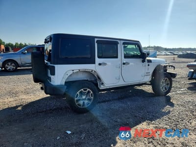 Trzecie zdjęcie samochodu z tyłu: 2015 JEEP WRANGER VIN:1C4BJWDG0FL663124 - miniatura