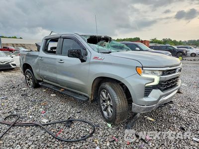 Czwarte zdjęcie samochodu z boku: 2024 CHEVROLET SILVERADO K1500 LT VIN:1GCUDDED1RZ128572 - miniatura