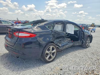 Trzecie zdjęcie samochodu z tyłu: 2016 FORD FUSION S VIN:3FA6P0G72GR305122 - miniatura