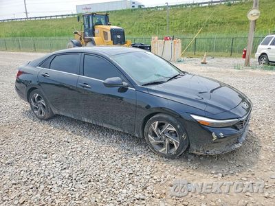 Czwarte zdjęcie samochodu z boku: 2025 HYUNDAI ELANTRA SEL VIN:KMHLS4DG6SU986454 - miniatura