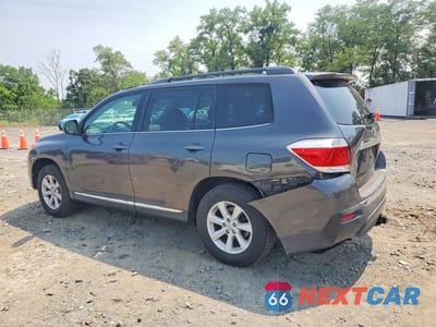 Drugie zdjęcie samochodu z przodu: 2013 TOYOTA HIGHLANDER HYBRID XLE/HYBRID LE VIN:5TDBK3EH5DS221082 - miniatura