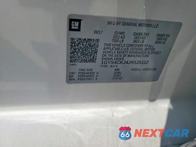 Zdjęcie 13 z 13 samochodu: 2018 CADILLAC ESCALADE PREMIUM LUXURY VIN:1GYS4CKJ4JR125112 - miniatura