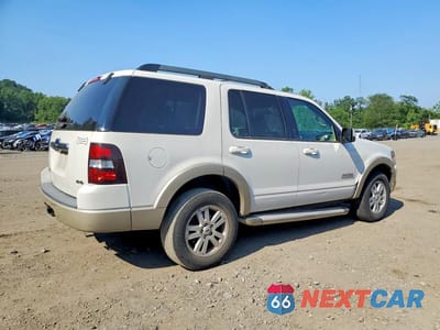 Trzecie zdjęcie samochodu z tyłu: 2008 FORD EXPLORER EDDIE BAUER VIN:1FMEU74EX8UA14030 - miniatura