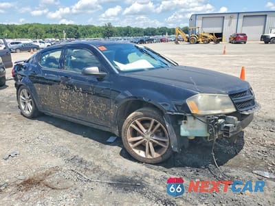 Czwarte zdjęcie samochodu z boku: 2014 DODGE AVENGER SE VIN:1C3CDZAB8EN162477 - miniatura