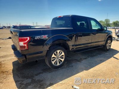 Trzecie zdjęcie samochodu z tyłu: 2018 FORD F150 SUPERCREW VIN:1FTEW1EP9JFC70150 - miniatura