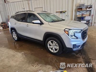 Czwarte zdjęcie samochodu z boku: 2022 GMC TERRAIN SLE VIN:3GKALTEV4NL214649 - miniatura