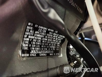 Zdjęcie 10 z 10 samochodu: 2025 KAWASAKI ZX636 K VIN:JKBZXJJ15SA025141 - miniatura