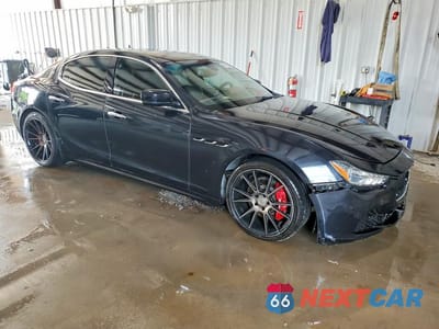 Czwarte zdjęcie samochodu z boku: 2014 MASERATI GHIBLI S VIN:ZAM57RTA9E1090028 - miniatura