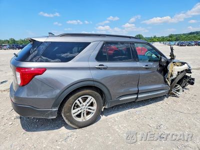 Trzecie zdjęcie samochodu z tyłu: 2023 FORD EXPLORER XLT VIN:1FMSK7DH0PGA69604 - miniatura