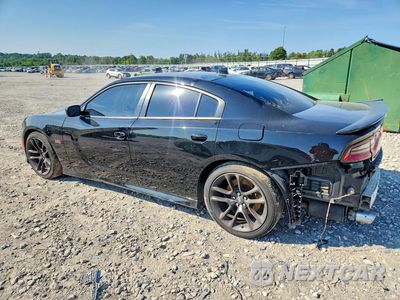 Drugie zdjęcie samochodu z przodu: 2022 DODGE CHARGER SCAT PACK VIN:2C3CDXGJ3NH103154 - miniatura