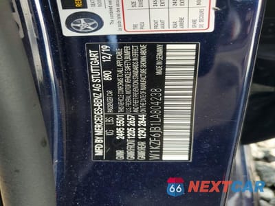 Zdjęcie 12 z 12 samochodu: 2020 MERCEDES-BENZ E 450 4MATIC VIN:W1KZF6JB1LA804238 - miniatura