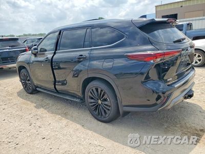 Drugie zdjęcie samochodu z przodu: 2024 TOYOTA HIGHLANDER HYBRID PLATINUM VIN:5TDEBRCH9RS607756 - miniatura