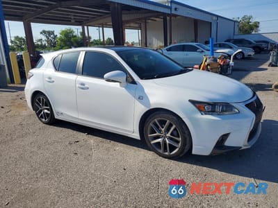 Czwarte zdjęcie samochodu z boku: 2015 LEXUS CT 200 VIN:JTHKD5BH6F2236189 - miniatura
