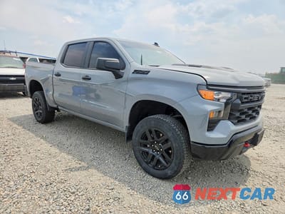 Czwarte zdjęcie samochodu z boku: 2024 CHEVROLET SILVERADO K1500 TRAIL BOSS CUSTOM VIN:3GCUDCE88RG447092 - miniatura