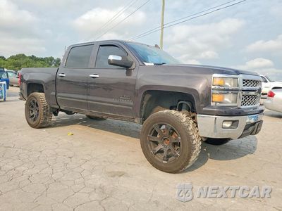 Czwarte zdjęcie samochodu z boku: 2015 CHEVROLET SILVERADO C1500 LT VIN:3GCPCREC7FG389639 - miniatura