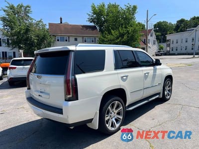 Trzecie zdjęcie samochodu z tyłu: 2015 CADILLAC ESCALADE PREMIUM VIN:1GYS4NKJ2FR678120 - miniatura