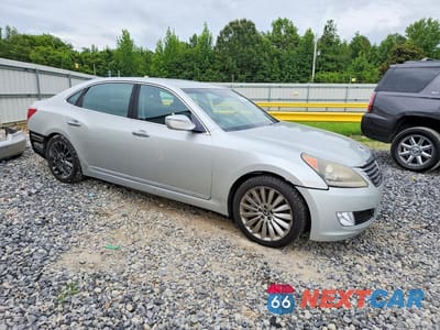 Czwarte zdjęcie samochodu z boku: 2014 HYUNDAI EQUUS SIGNATURE VIN:KMHGH4JH0EU073884 - miniatura