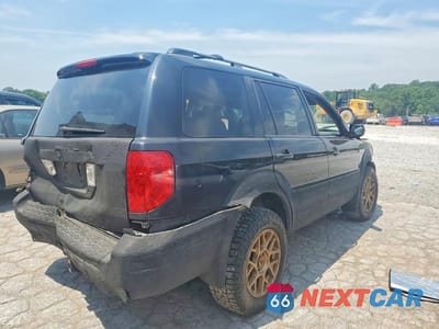 Trzecie zdjęcie samochodu z tyłu: 2005 HONDA PILOT EXL VIN:2HKYF18795H545472 - miniatura