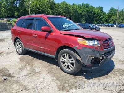 Czwarte zdjęcie samochodu z boku: 2010 HYUNDAI SANTA FE SE VIN:5NMSHDAG9AH337580 - miniatura