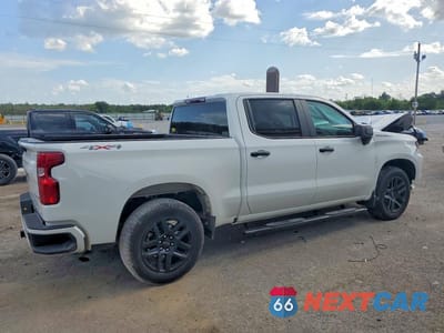 Trzecie zdjęcie samochodu z tyłu: 2025 CHEVROLET SILVERADO K1500 CUSTOM VIN:1GCPKBEK2SZ226134 - miniatura
