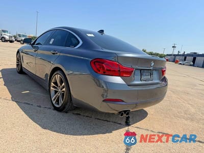 Trzecie zdjęcie samochodu z tyłu: 2019 BMW 430I GRAN COUPE VIN:WBA4J1C59KBM13521 - miniatura