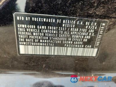 Zdjęcie 12 z 12 samochodu: 2024 VOLKSWAGEN JETTA GLI AUTOBAHN VIN:3VW2T7BU6RM063782 - miniatura