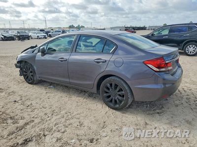 Drugie zdjęcie samochodu z przodu: 2015 HONDA CIVIC EXL VIN:2HGFB2F94FH508077 - miniatura