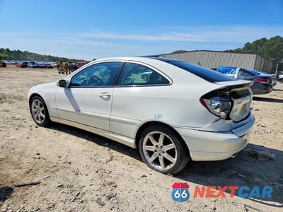 Drugie zdjęcie samochodu z przodu: 2002 MERCEDES-BENZ C 230K SPORT COUPE VIN:WDBRN47J32A370627 - miniatura