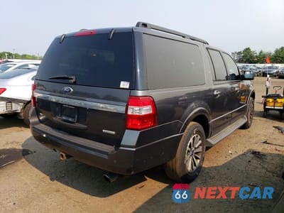 Trzecie zdjęcie samochodu z tyłu: 2016 FORD EXPEDITION EL XLT VIN:1FMJK1HT9GEF06874 - miniatura