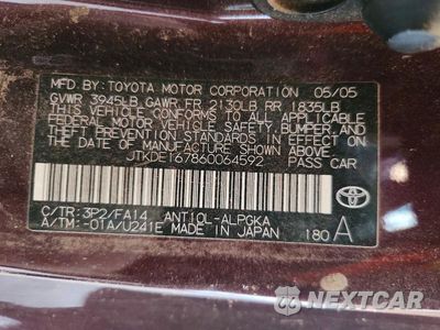 Zdjęcie 12 z 12 samochodu: 2006 SCION TC BASE VIN:JTKDE167860064592 - miniatura