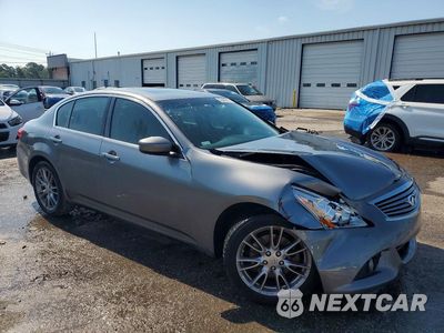 Czwarte zdjęcie samochodu z boku: 2012 INFINITI G37 VIN:JN1CV6AR8CM672161 - miniatura