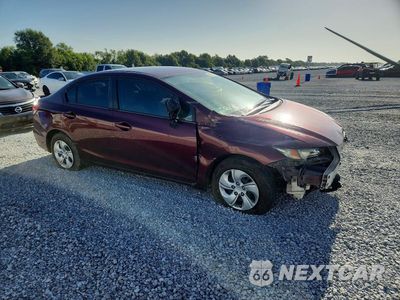 Czwarte zdjęcie samochodu z boku: 2015 HONDA CIVIC LX VIN:19XFB2F56FE083808 - miniatura