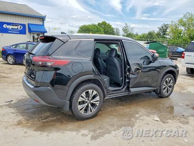 Trzecie zdjęcie samochodu z tyłu: 2021 NISSAN ROGUE SV VIN:JN8AT3BB5MW215389 - miniatura