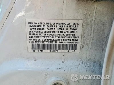 Zdjęcie 13 z 13 samochodu: 2013 ACURA ILX 20 TECH VIN:19VDE1F77DE010141 - miniatura
