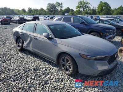Czwarte zdjęcie samochodu z boku: 2025 HONDA ACCORD HYBRID EXL VIN:1HGCY2F68SA015454 - miniatura