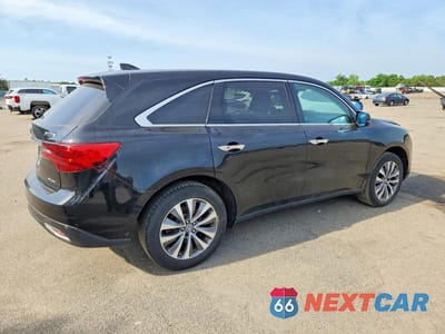 Trzecie zdjęcie samochodu z tyłu: 2016 ACURA MDX TECHNOLOGY VIN:5FRYD4H45GB053812 - miniatura