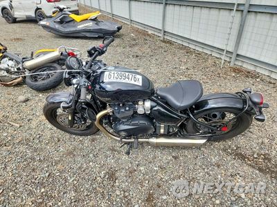 Trzecie zdjęcie samochodu z tyłu: 2024 TRIUMPH MOTORCYCLE BONNEVILLE BOBBER VIN:SMTD53HL8RTBP5728 - miniatura