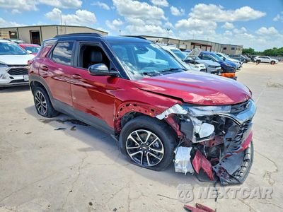 Czwarte zdjęcie samochodu z boku: 2022 CHEVROLET TRAILBLAZER RS VIN:KL79MTSL3NB019798 - miniatura
