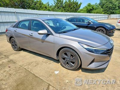 Czwarte zdjęcie samochodu z boku: 2021 HYUNDAI ELANTRA SEL VIN:KMHLS4AG4MU189868 - miniatura