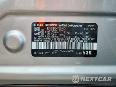 Zdjęcie 13 z 13 samochodu: 2026 MITSUBISHI ECLIPSE CROSS SE VIN:JA4ATWAA0TZ030891 - miniatura