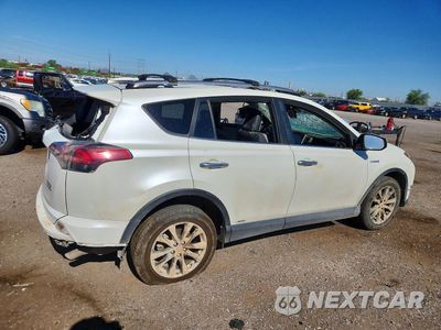 Trzecie zdjęcie samochodu z tyłu: 2017 TOYOTA RAV4 HV LIMITED VIN:JTMDJREV1HD092263 - miniatura