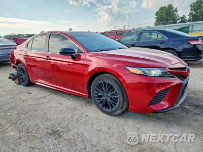 Czwarte zdjęcie samochodu z boku: 2019 TOYOTA CAMRY SE VIN:4T1B11HK6KU209476 - miniatura