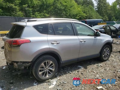 Trzecie zdjęcie samochodu z tyłu: 2018 TOYOTA RAV4 HYBRID XLE VIN:JTMRJREV4JD254124 - miniatura