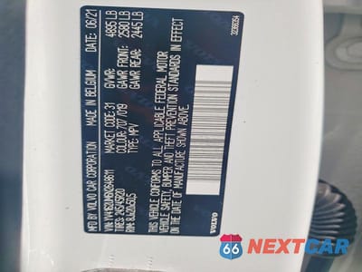 Zdjęcie 13 z 13 samochodu: 2022 VOLVO XC40 T5 R-DESIGN VIN:YV4162UM6N2648611 - miniatura