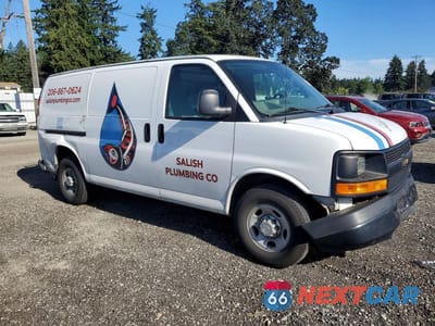 Czwarte zdjęcie samochodu z boku: 2016 CHEVROLET EXPRESS G3500 VIN:1GCZGGFF0G1191463 - miniatura