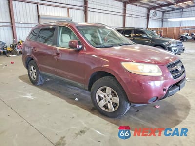 Czwarte zdjęcie samochodu z boku: 2008 HYUNDAI SANTA FE GLS VIN:5NMSG13D48H207916 - miniatura