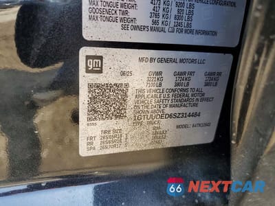 Zdjęcie 12 z 12 samochodu: 2025 GMC SIERRA K1500 SLT VIN:1GTUUDED6SZ314484 - miniatura