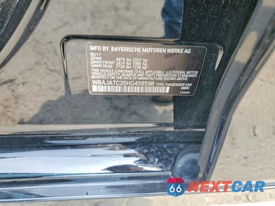 Zdjęcie 13 z 13 samochodu: 2017 BMW 530 XI VIN:WBAJA7C35HG458598 - miniatura